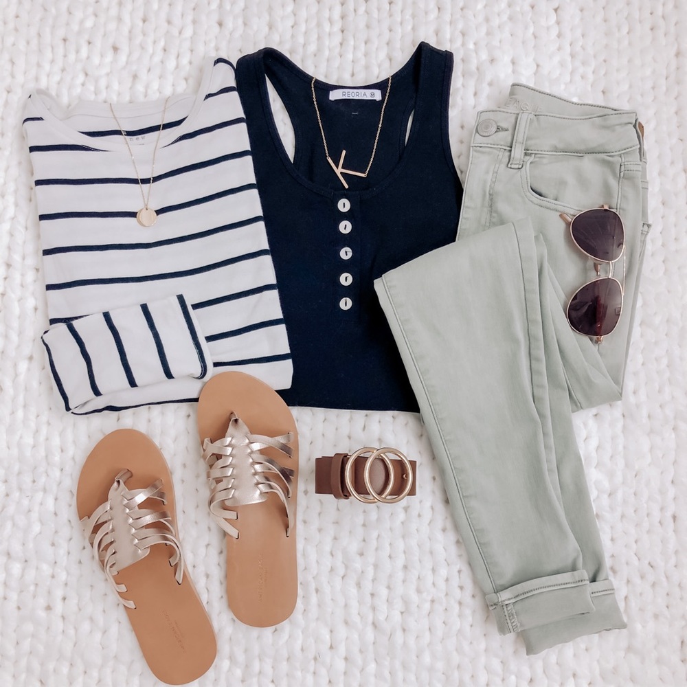 High Waisted American Eagle Skinny Jeans